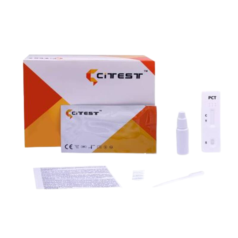 Швидкий тест на виявлення прокальцитоніну (PCT), тест касета: CPC-402, Citest Diagnostics., Inc.